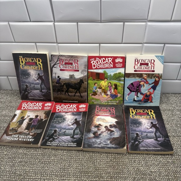 Other - Box Car Children Chapter Books Set Of 8 Upper Readers Classroom Homeschool